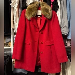 KATE SPADE 100% Wool Coat NWOT Size M